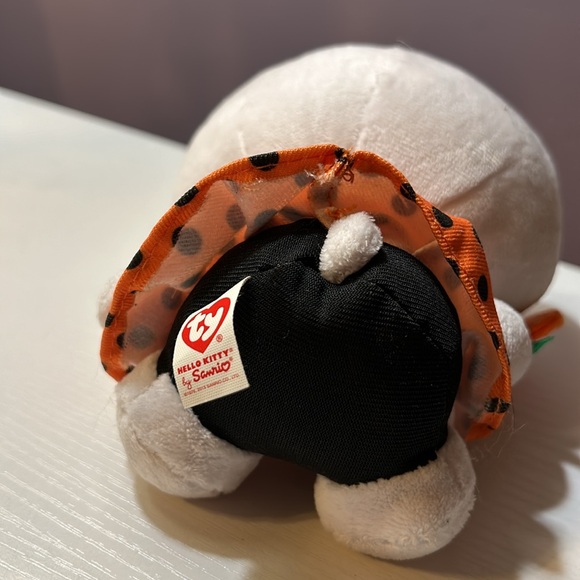 Hello Kitty Ty Beanie Baby Plush Halloween with Lollipop 2013 - Picture 4 of 6